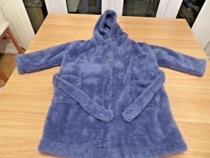 John Lewis Toddlers Dressing Gown Aged 3 years blue/grey - Picture 1 of 5