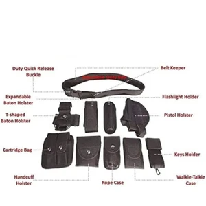 Tactical Duty Belt - 10-in-1 Utility Modular Equipment System - Picture 1 of 7