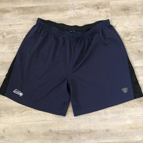 Reebok On-Field Seattle Seahawks NFL Athletic Gym Shorts Men's Size 4XL 40in Cover