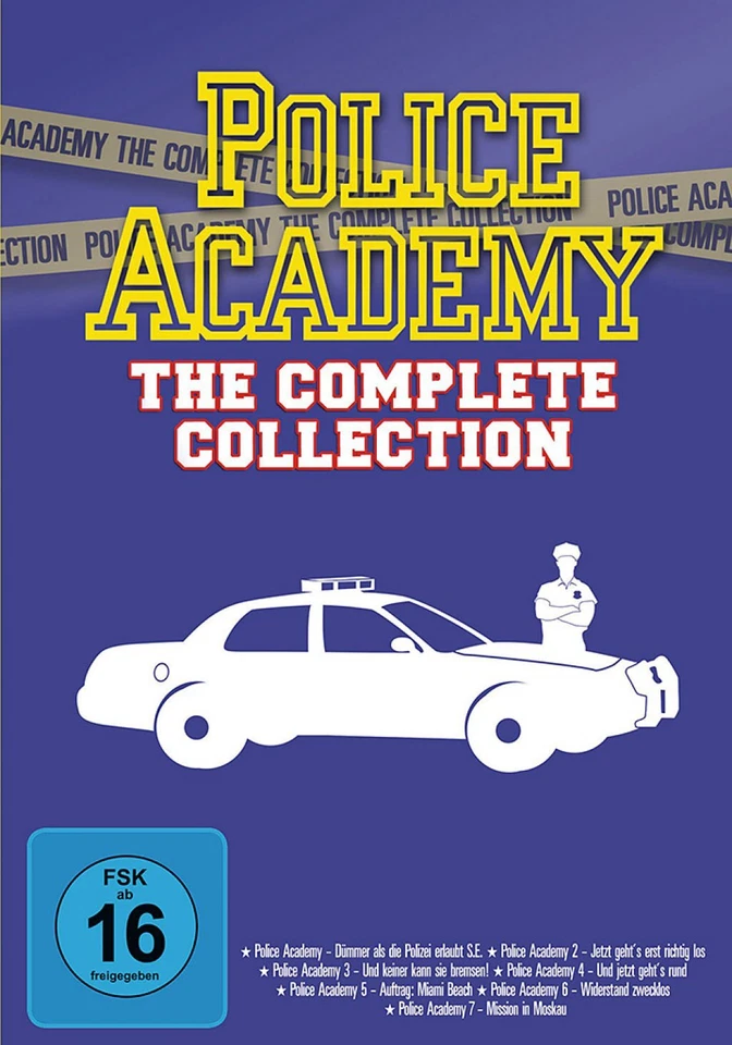 Police Academy - Collection 1-7 (2020, DVD video)