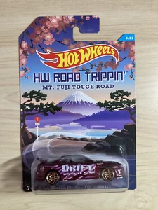 Hot wheels Nissan Skyline GT-R (R34) rare Road Trippin Mt. Fuji new on card 2014 - Picture 1 of 8