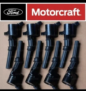 8PCS OEM Motorcraft Ignition Coils DG508 For Ford F150 4.6L 5.4L 6.8L US Stock G - Picture 1 of 6