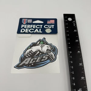 Alaska Asse perfekt geschnittener Aufkleber ECHL Hockey nicht mehr vorhanden Verankerung Sticker Minderjährige Logo - Bild 1 von 3