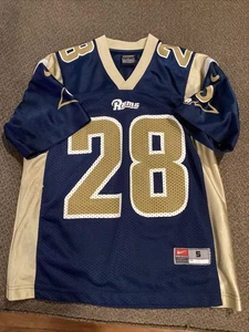 Camiseta Nike Saint Louis Rams Marshall Faulk Juvenil S Excelente Estado - Imagen 1 de 4