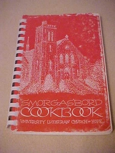 Smorgasbord Cookbook University Lutheran Church of Hope MN - Bild 1 von 3
