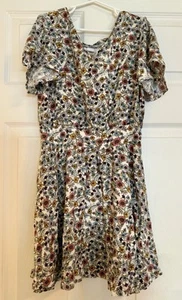 O'NEILL Girls Floral Spring Dress Multicolor Lightweight Size Large (10-12) - Picture 1 of 9