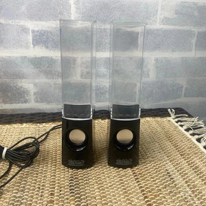Par de Altavoces de Agua Bailando, Multiiluminación, Computadora/Teléfono/MP3/Radio - Imagen 1 de 8
