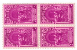 Scott #854 George Washington Office Oath Block of 4 Stamps - MNH - Picture 1 of 2