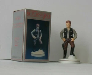 STAR WARS Return of the Jedi HAN SOLO HandPainted Porcelain FIGURINE 1983 Sigma - Picture 1 of 3