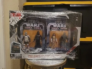 Star Wars 2006 Commemorative Tin Collection Leia Vader Commander Trooper Toy Fig - Picture 1 of 6