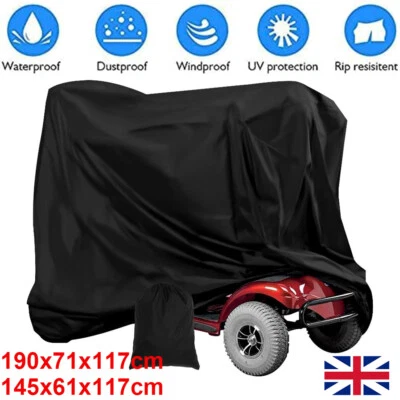 COLORLIFE-UK XXL Heavy Duty Mobility Scooter Storage Shelter Waterproof Rain Cover Protector