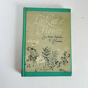 Look At A Flower - Anne Ophelia T. Dowden (1963, Hardcover) Vintage Botany - Picture 1 of 17