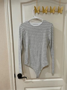 Body Abercrombie and Fitch Rayas Manga Larga Talla Mediana - Imagen 1 de 5