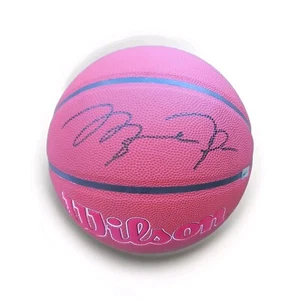 Michael Jordan Signed Autographed Wilson Chicago Bulls Basketball w/COA - Picture 1 of 5