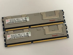 2 X Hynix Server RAM 8Gb 2Rx4 PC3-10600R-9-10-E1 HMT31GR7BFR4A-H9 D2 - Bild 1 von 1
