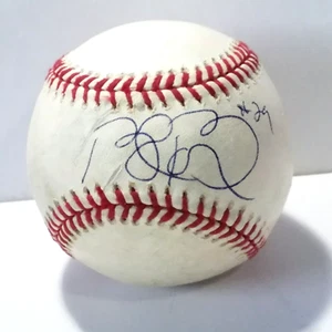 Bola usada de béisbol autografiada de los Marineros de Seattle Bret Boone #29 - Imagen 1 de 7