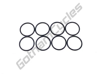 Ducati 4 Valve Cylinder Head Coolant Water Outlet Union VITON O-Ring Set of 8 - Image 1 of 3