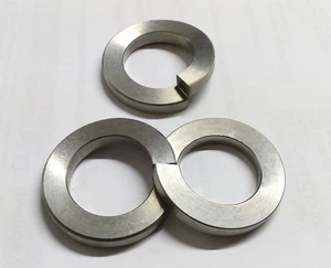 10 x Titan Federring / Titanium Lock Washer Grade 2 DIN127 M4 - Bild 1 von 1
