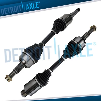 2pc 2.4L Front CV Axle Shafts for 2010-2017 Chevrolet Chevy Equinox GMC Terrain - Image 1 of 4
