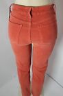 NYDJ Orange Corduroy Straight Slimming Cotton Stretchy Women's Pants 4 (28 x 32)