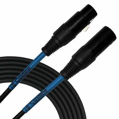 Castline Gold AES/EBU XLR Digital Audio Cable 110 Ohm Mogami 3080 - Image 1 of 4