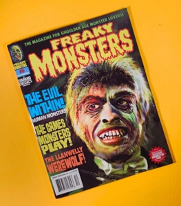 FREAKY MONSTERS #6  Like New! Wasp Woman, Wolf Man, Fredric March Dr Jekyll - Picture 1 of 7
