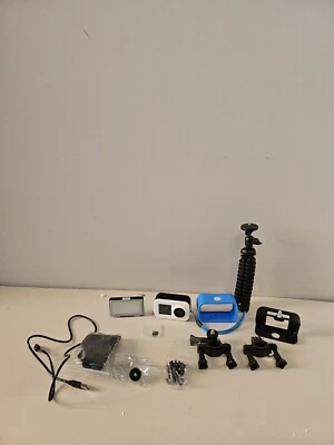 Polaroid Sport Action Camera 4k - Blue With Accessories And SD Card - Image 1 of 4