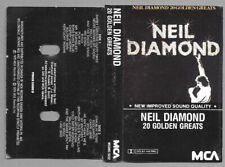 NEIL DIAMOND  :  20 GOLDEN GREATS , CASSETTE , 1978 ( MCA , CANADA )
