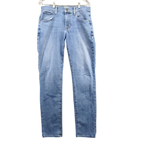 Hudson Men's Blake Slim Straight Jeans Blue Size 32 5-Pocket Zip Fly Medium Wash