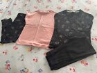 M&S Pyjamas 2Pairs Short Sleeves Girls Age 8-9Yrs Astrology  Excellent Cond 🖤