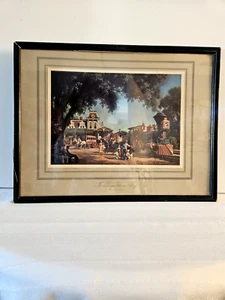 Stampa Paul Detlefsen In Days Gone By Framed 12 H x 16""W stampa 8""x11,5 multicolore - Foto 1 di 9