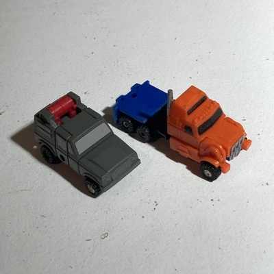 Vintage G1 Transformers  Autobots Micromasters Off Road Patrol 2 Robots 1989 - Image 1 of 4