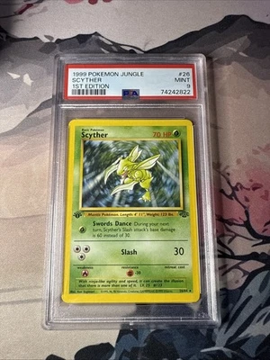 Pokémon TCG Scyther 1st Edition Jungle Non-Holo Card #26/64 Wizards of the Coast - Image 1 of 2