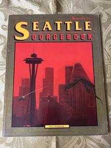 Shadowrun Seattle Sourcebook #7201 paperback Boy F. Petersen 1990 - Picture 1 of 10