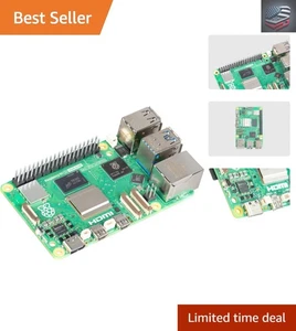 High-Performance Raspberry Pi 5: 16GB RAM, 802.11ac Wi-Fi, Ultimate Connectivity - Picture 1 of 7