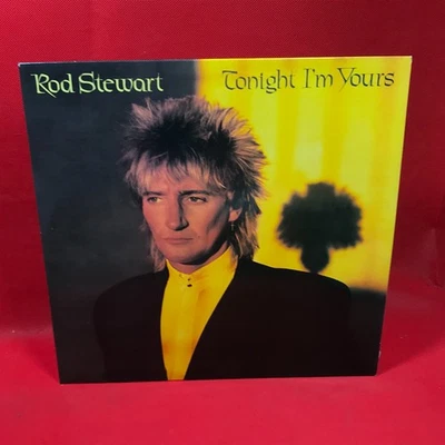 ROD STEWART Tonight I'm Yours 1981 UK vinyl LP record Young Turks How Long - Image 1 of 4