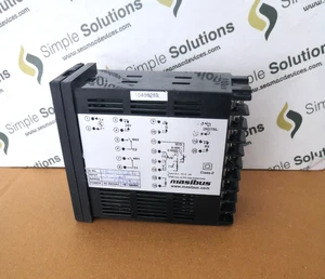 1PC- Masibus 409 Temperature Indicator with Alarm 85-265VAC/18-32VDC/4-20mA-USED - Picture 1 of 4