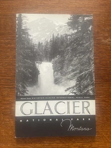 RARE! 1939 Glacier National Park -US Dept. of Interior- Booklet - Picture 1 of 11