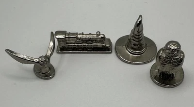 Harry Potter Scene It DVD Game Replacement Pieces 4 Movers Tokens - Image 1 of 4