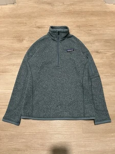 Patagonia Better Sweater 1/4 Zip Fleece Pullover Women Size XS Berlin Blue - Bild 1 von 4