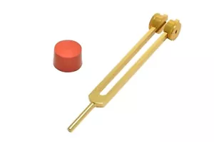 NUEVO ORO C#295.8 Hz Células de Grasa Sintonizador Diapasón Pesado + Activador Meditación - Imagen 1 de 3