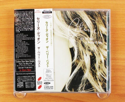 Celine - All The Way... A Decade Of Song CD (Japan 1999 Epic) ESCA 8070 - Image 1 of 4