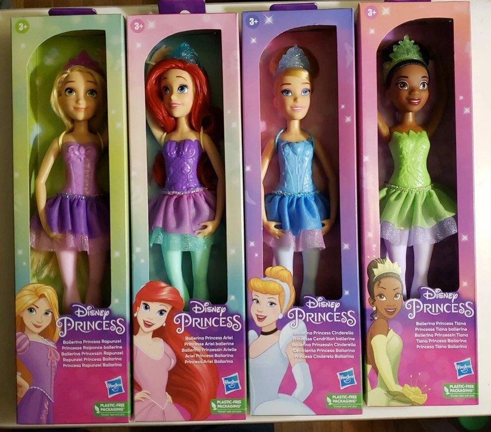 Disney Princess Ballerina Princess Little Mermaid Ariel 11" Doll Hasbro