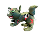 Kellytoy scaredy cat Halloween 10 " plush stuffed animal green zombie