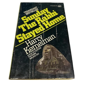 Sunday The Rabbi Stayed Home Paperback 1969 by Harry Kemelman Free Ship(TT1F) - Picture 1 of 12