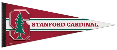 STANFORD CARDINAL Official NCAA Team Premium Felt Collectors PENNANT Cover
