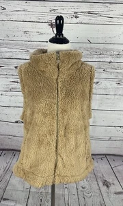 New Tommy Hilfiger Fur Full Zip Vest Size Large Polyester Winter - Picture 1 of 6