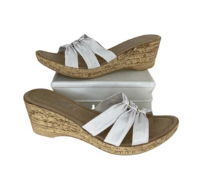 Tuscany by Easy Street Palermo Slider weiß Keilabsatz 10 schmal - Bild 1 von 7