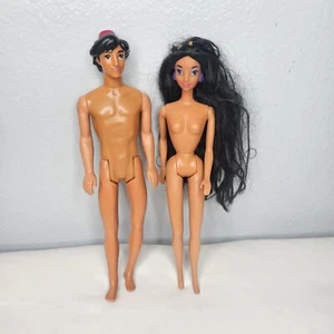 Muñecas Barbie vintage Aladdin y Jasmine Disney Mattel 1968 1966 - Imagen 1 de 7