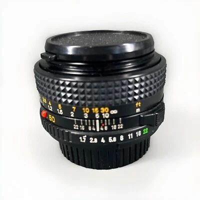 Minolta MD 50mm 1:1.7 Japan Mirrorless Compatible Camera Lens With Cover NICE - Image 1 of 4